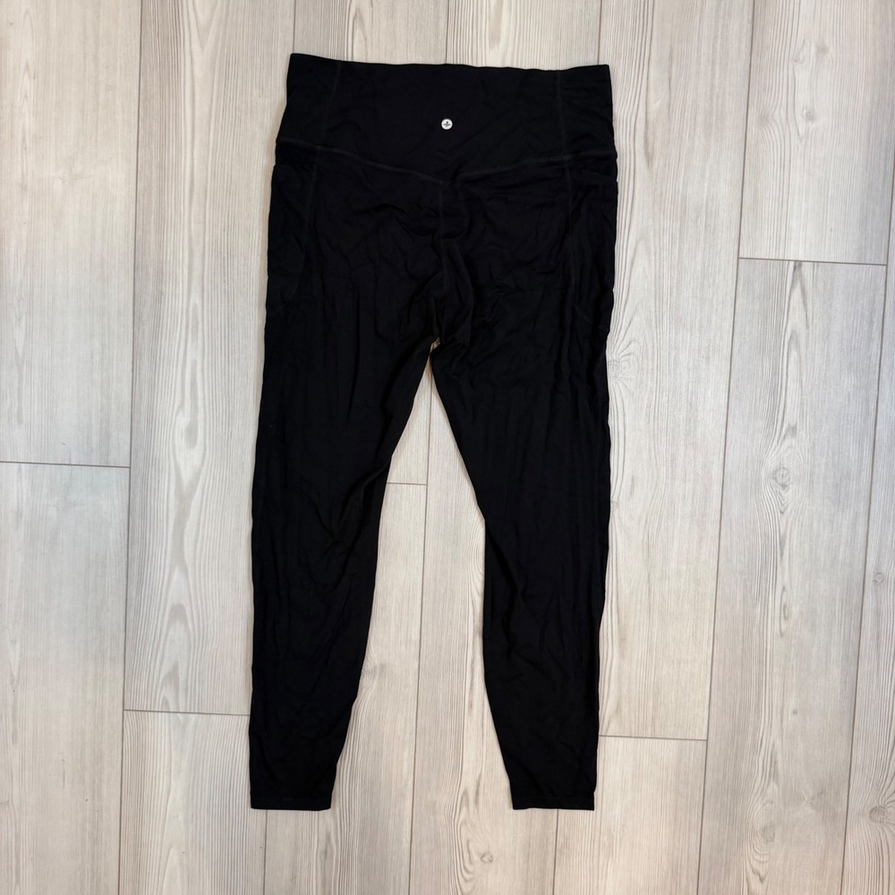 Halara Halara UltraSculpt High Waisted Tummy Control XL Black Leggings Pockets